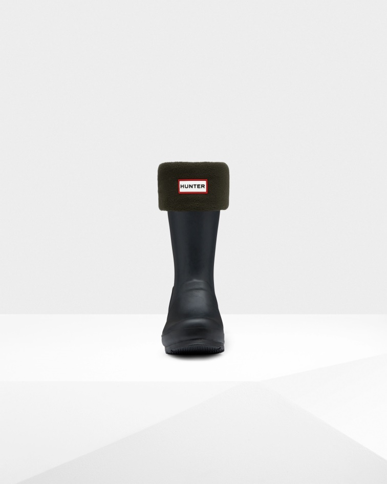 Hunter Short Boot Socks Dark Olive