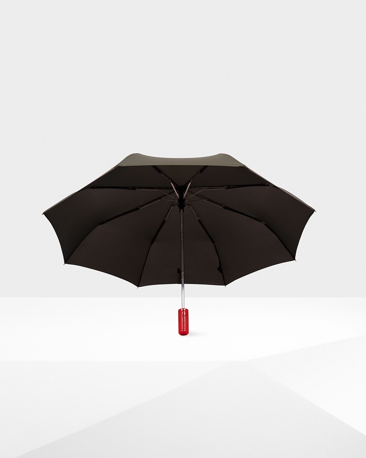 Hunter Automatic Compact Umbrella Dark Olive