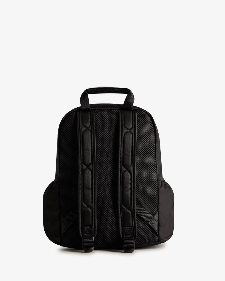Hunter Nylon Backpack Black