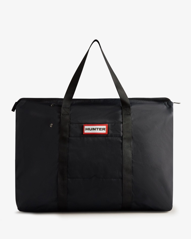 Hunter Nylon Weekend Bag Black