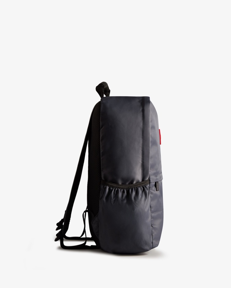 Hunter Nylon Large Backpack Navy