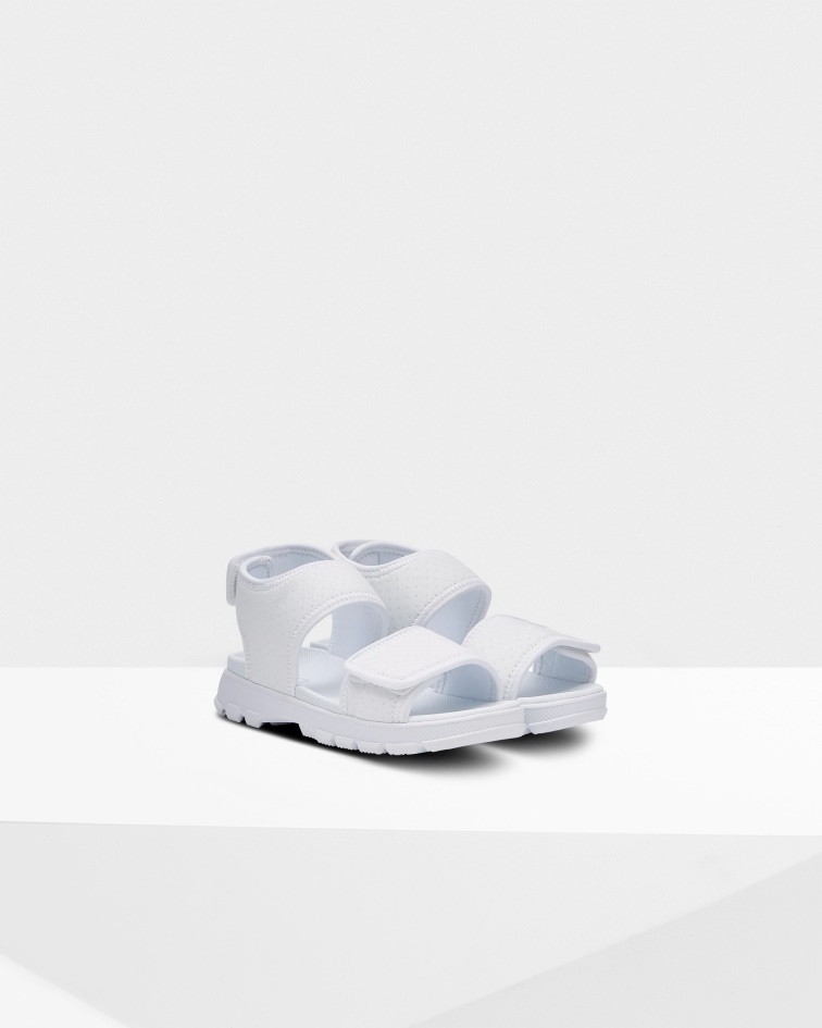 Hunter Big Kids (5-9 Years) Outdoor Walking Sandal White