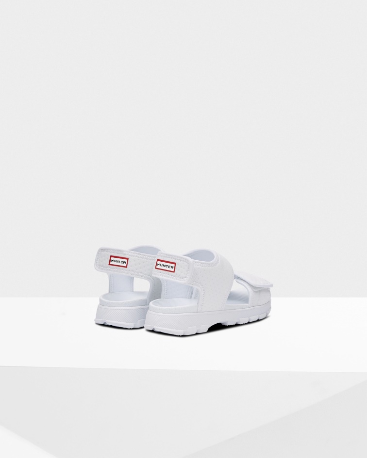 Hunter Big Kids (5-9 Years) Outdoor Walking Sandal White