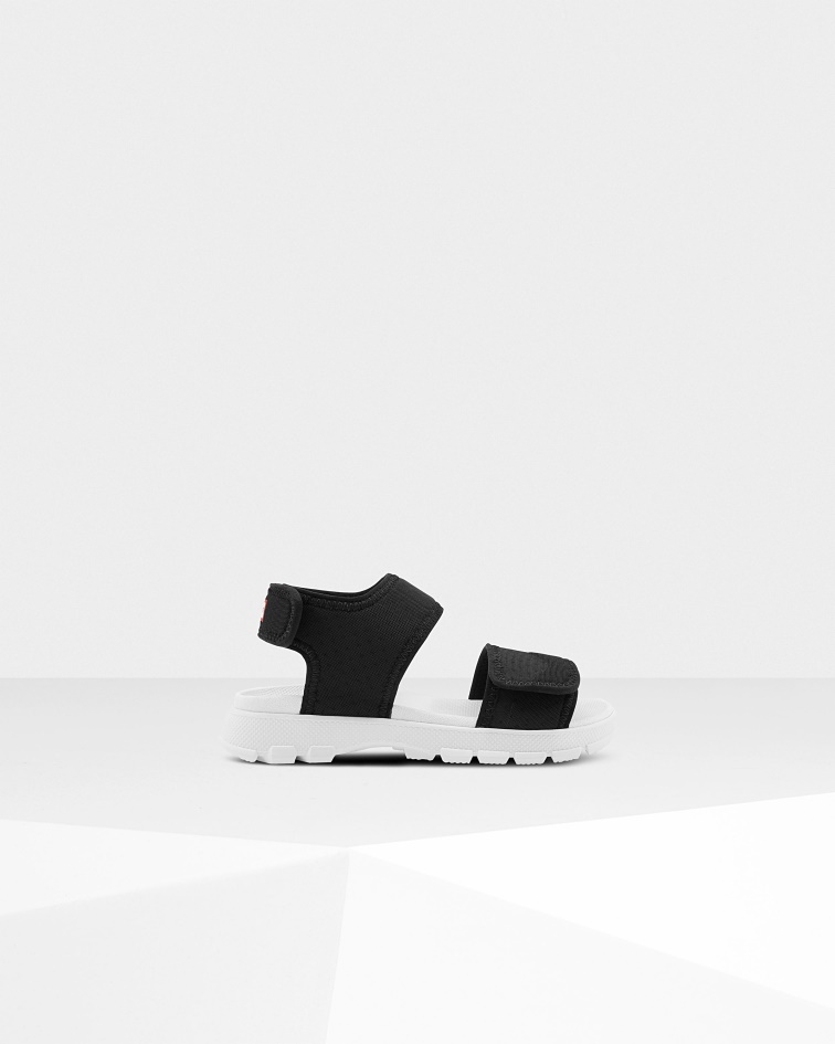 Hunter Big Kids (5-9 Years) Outdoor Walking Sandal Black