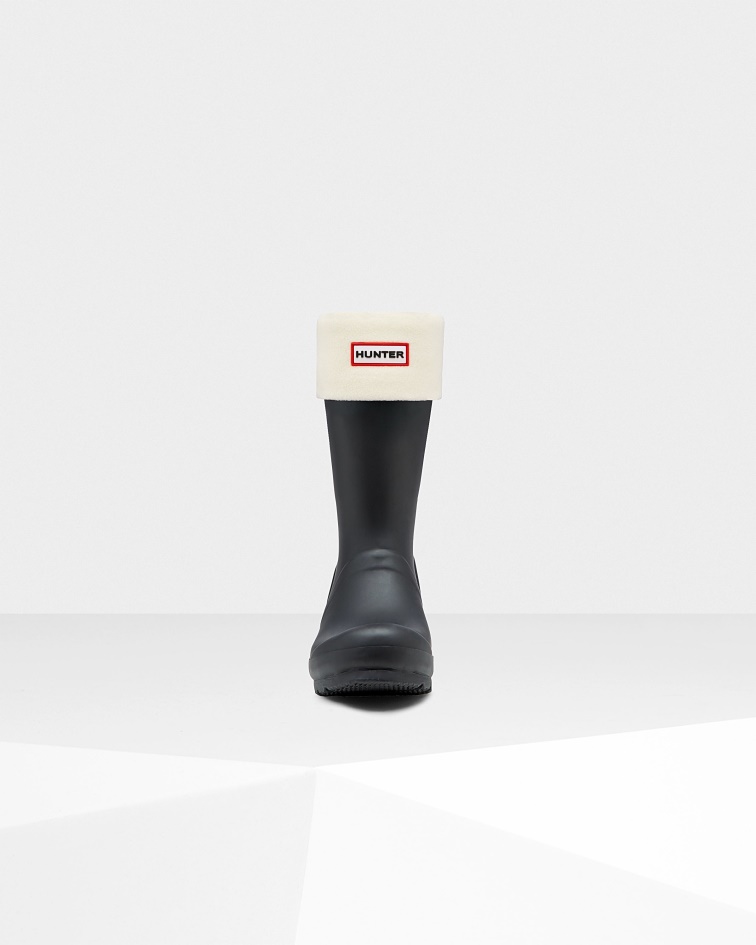 Hunter Short Boot Socks Hunter White