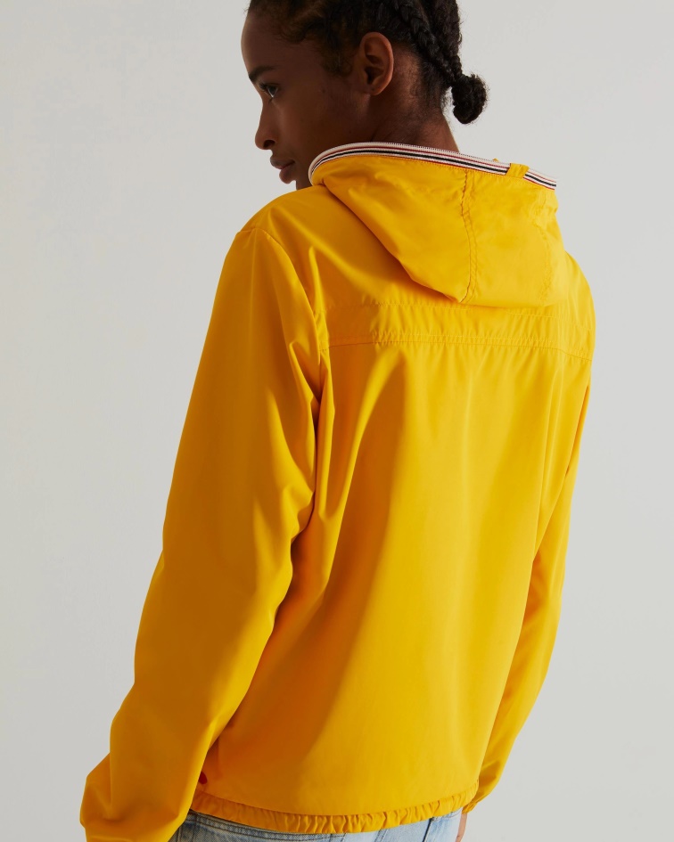 Hunter Women's Recycled Lightweight Packable Jacket Yellow