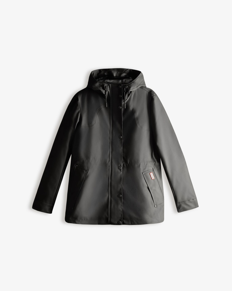 Hunter Women's Lightweight Waterproof Jacket Black