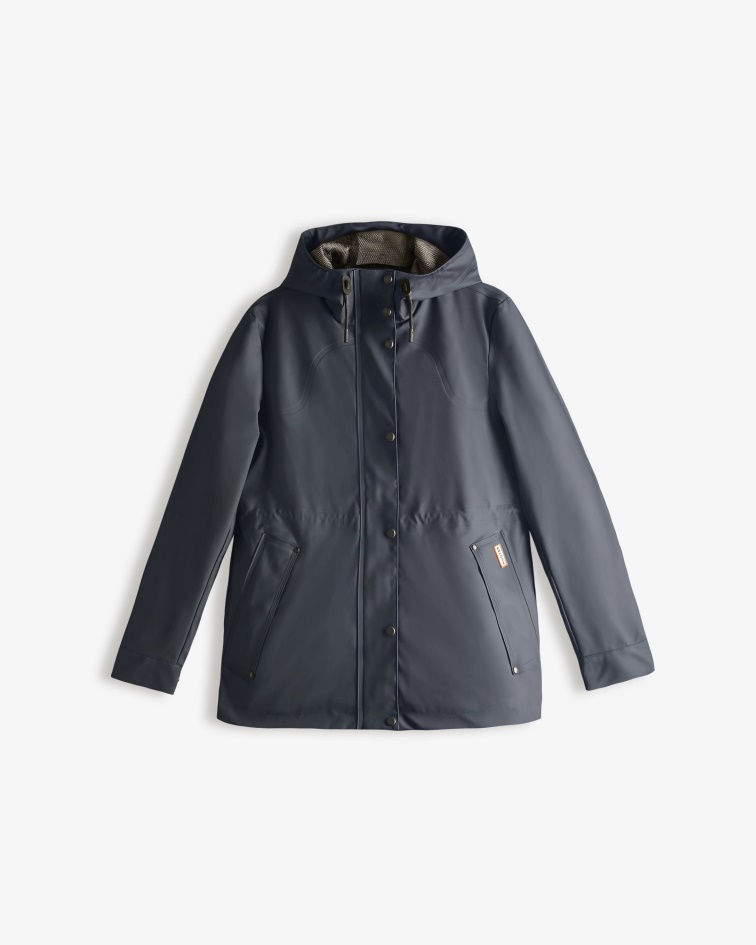 Hunter Women's Lightweight Waterproof Jacket Navy