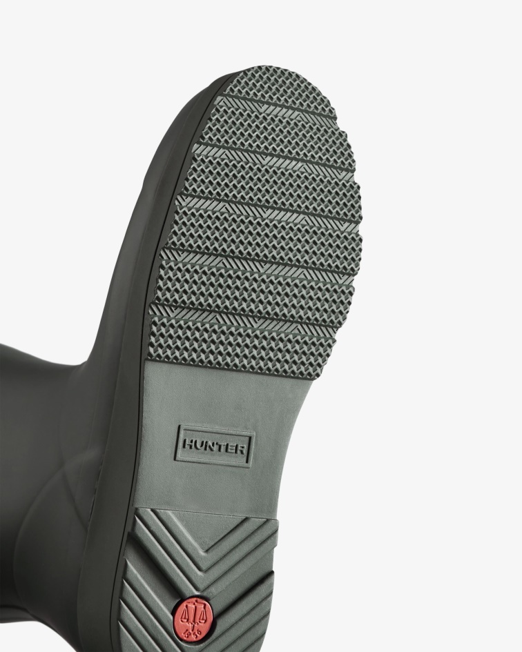 Hunter Women's Play Tall Rain Boots Arctic Moss Green