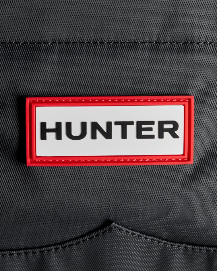 Hunter Nylon Mini Top Clip Tote Bag Navy