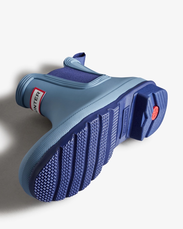 Hunter Women's Original Chelsea Boots Bouvet Blue-Balder Blue