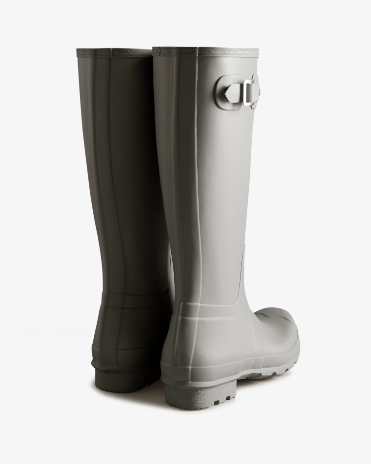 Hunter Men's Original Tall Rain Boots Docker Grey
