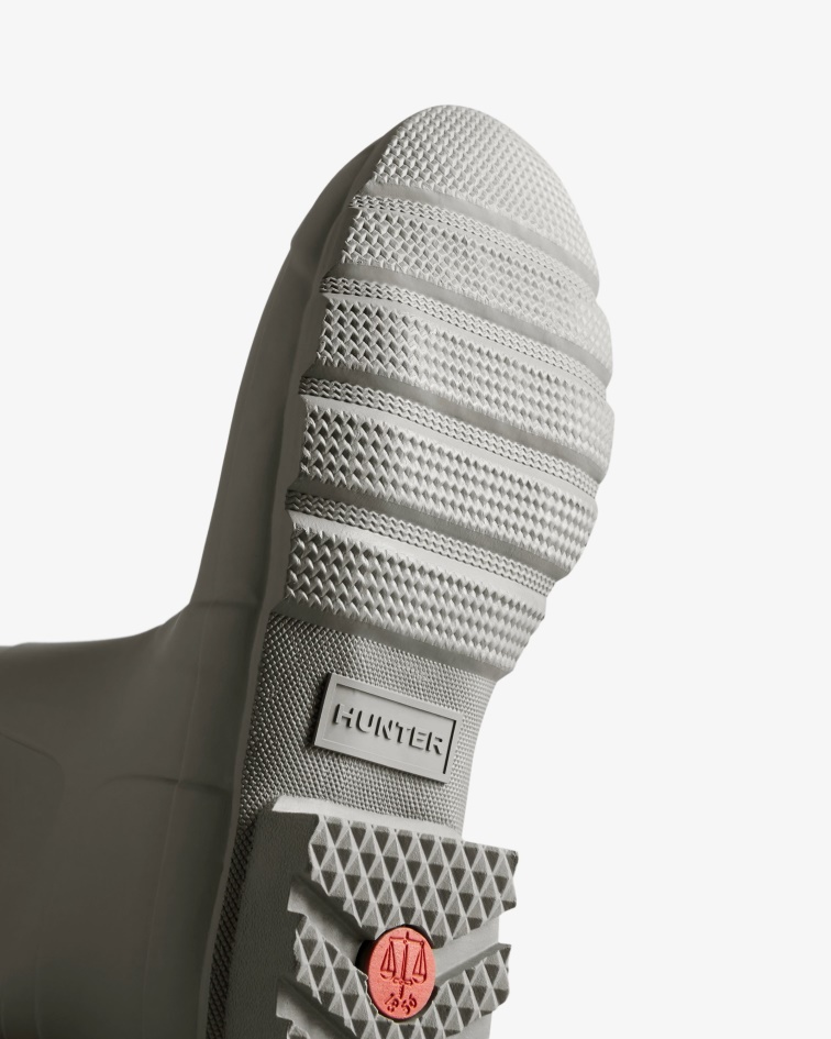 Hunter Men's Original Tall Rain Boots Docker Grey