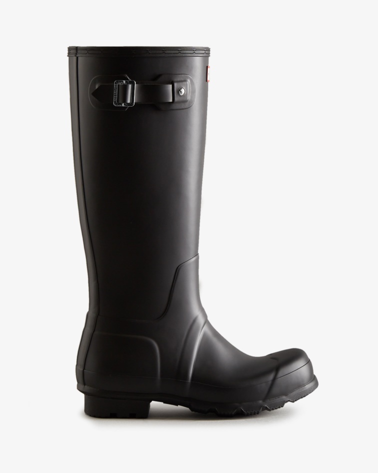 Hunter Men's Original Tall Rain Boots Black
