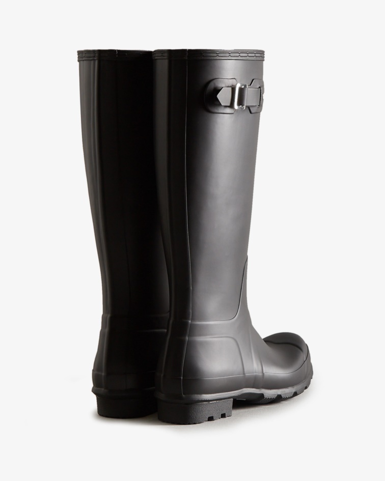 Hunter Men's Original Tall Rain Boots Black