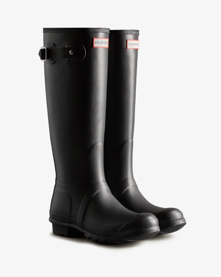 Hunter Women's Original Tall Rain Boots Black