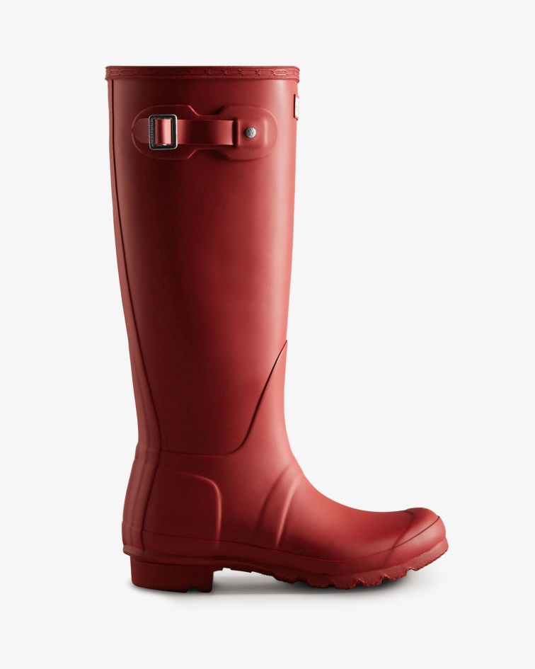 Hunter Women's Original Tall Rain Boots Military Red
