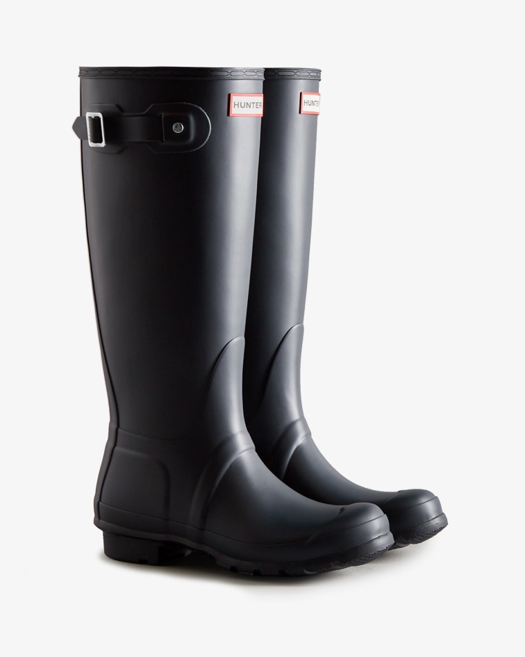 Hunter Women's Original Tall Rain Boots Navy