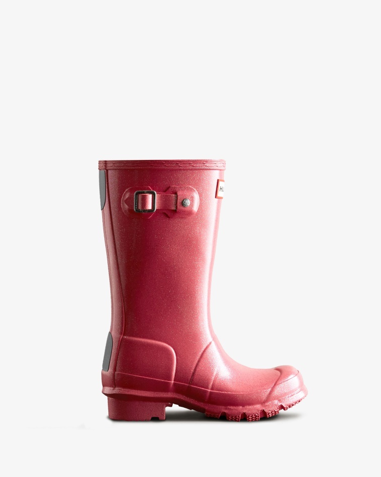 Hunter Big Kids (5-11 Years) Starcloud Rain Boots Arcade Pink