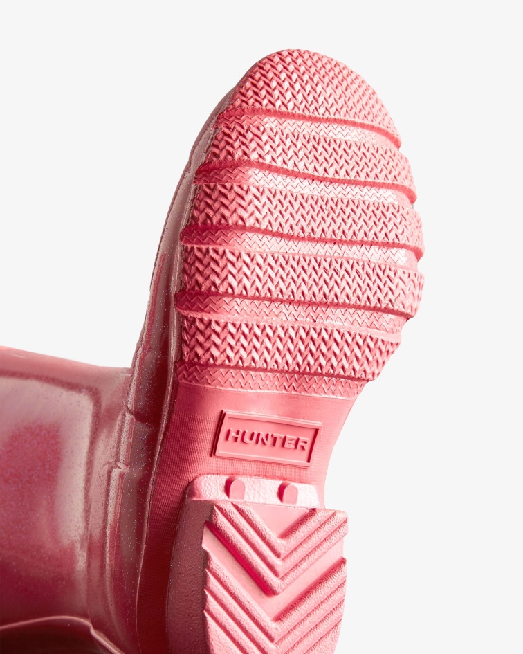 Hunter Big Kids (5-11 Years) Starcloud Rain Boots Arcade Pink