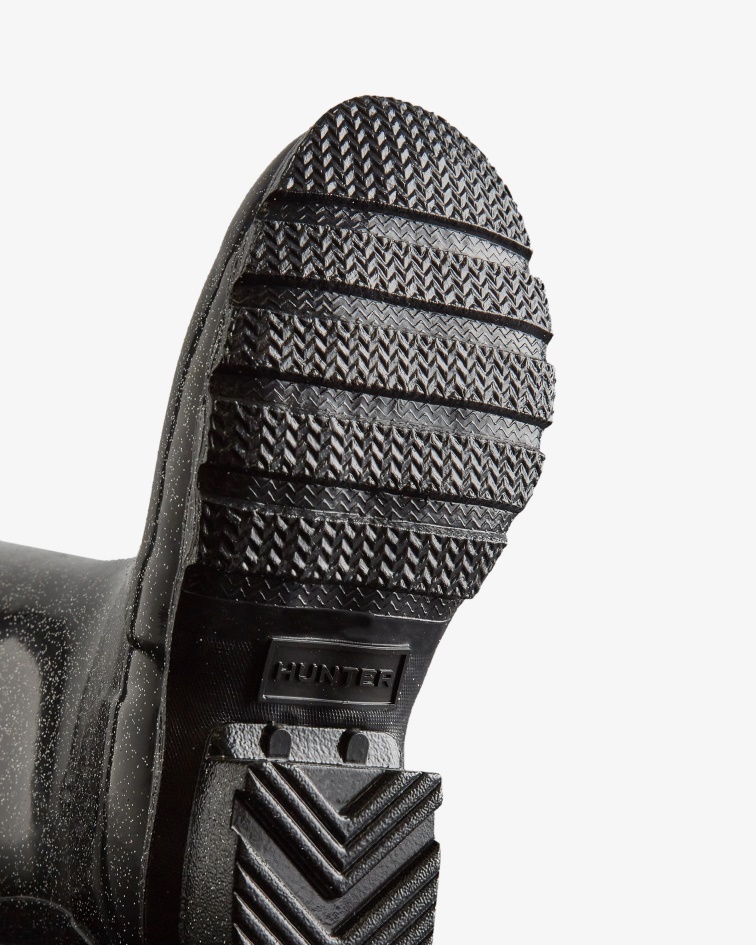 Hunter Big Kids (5-11 Years) Starcloud Rain Boots Black Multi