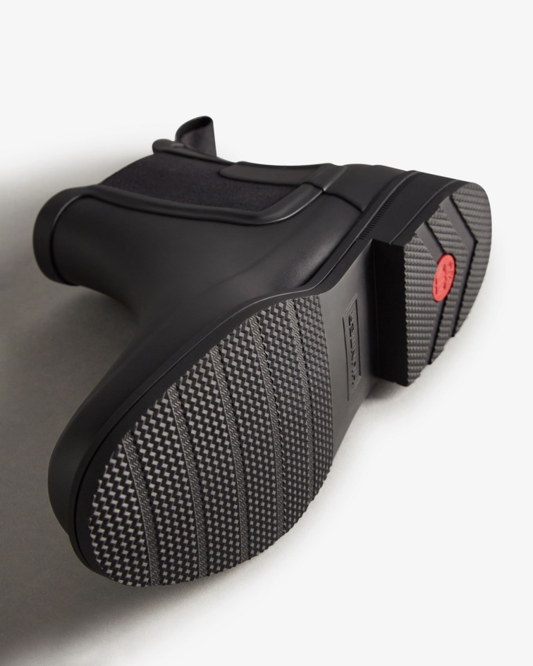 Hunter Men's Refined Slim Fit Chelsea Boots Black