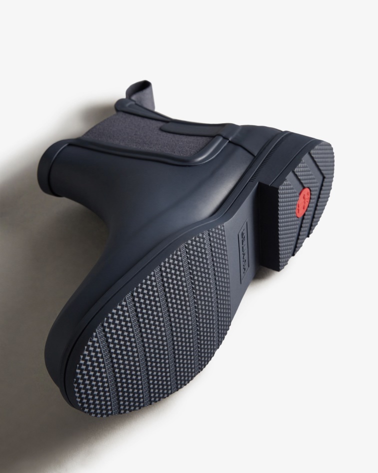 Hunter Men's Refined Slim Fit Chelsea Boots Navy