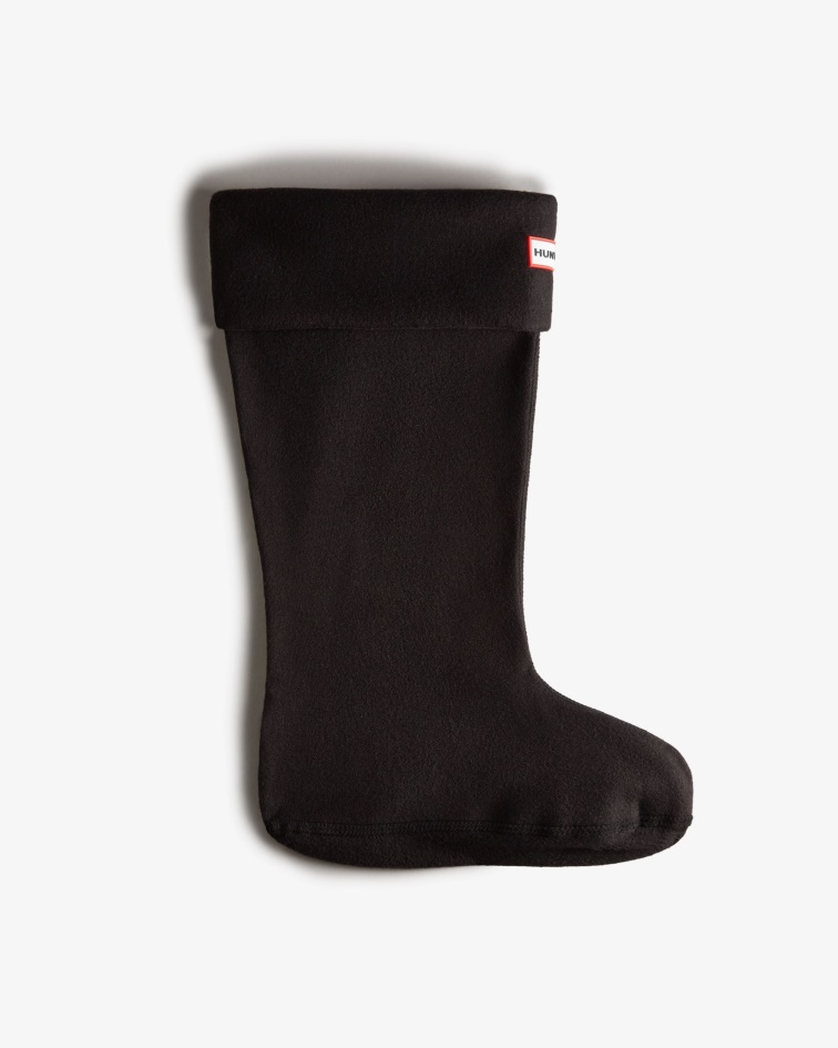 Hunter Recycled Fleece Cuff Wide Tall Boot Socks