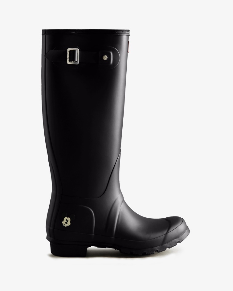 Hunter Women's Disney Tall Rain Boots Black