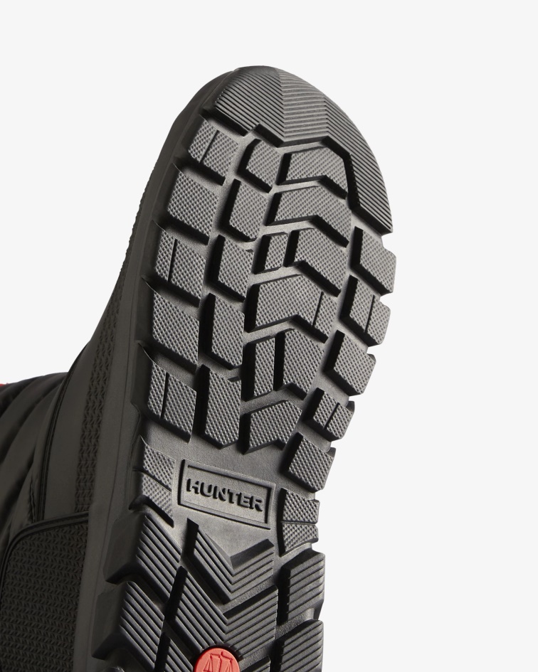 Hunter Women's Insulated Short Snow Boots Black