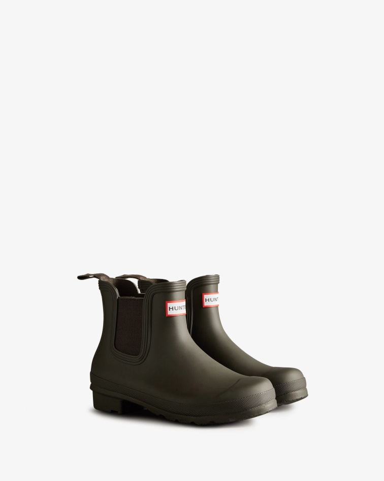 Hunter Women's Original Chelsea Boots Bitter Chocolate