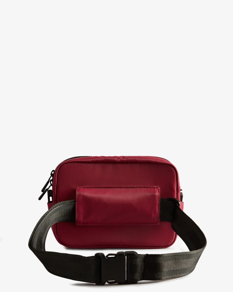 Hunter Nylon Camera Bag Hayes Burgundy