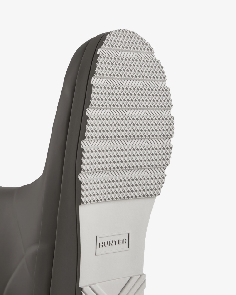 Hunter Women's Play Tall Rain Boots Zinc Grey