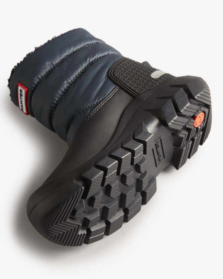 Hunter Little Kids (18 Months-6 Years) Insulated Snow Boots Navy-Black