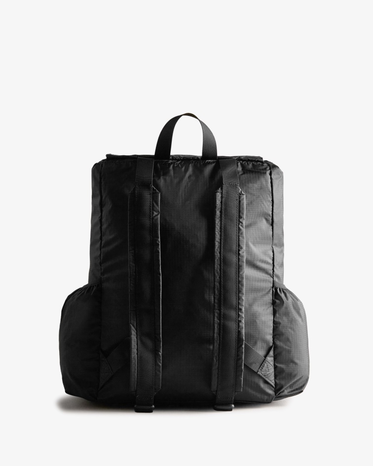 Hunter Ripstop Packable Backpack Black