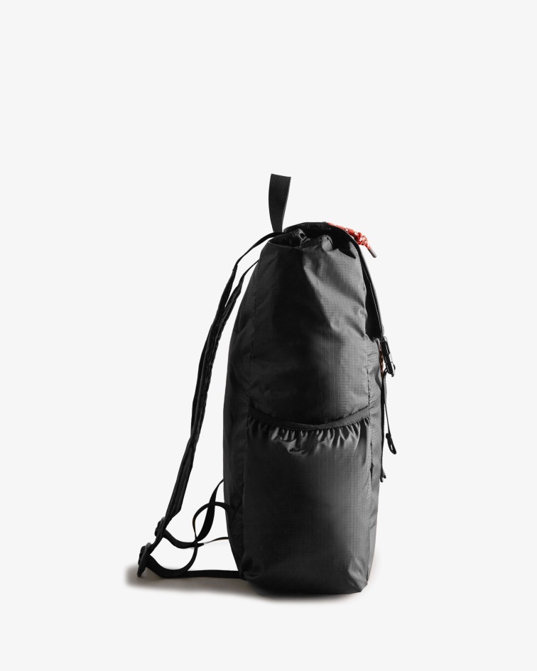 Hunter Ripstop Packable Backpack Black
