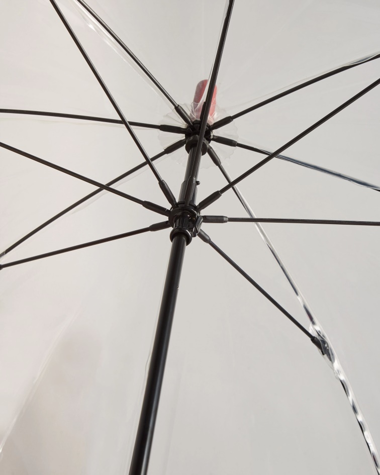 Hunter Moustache Bubble Umbrella Military Red