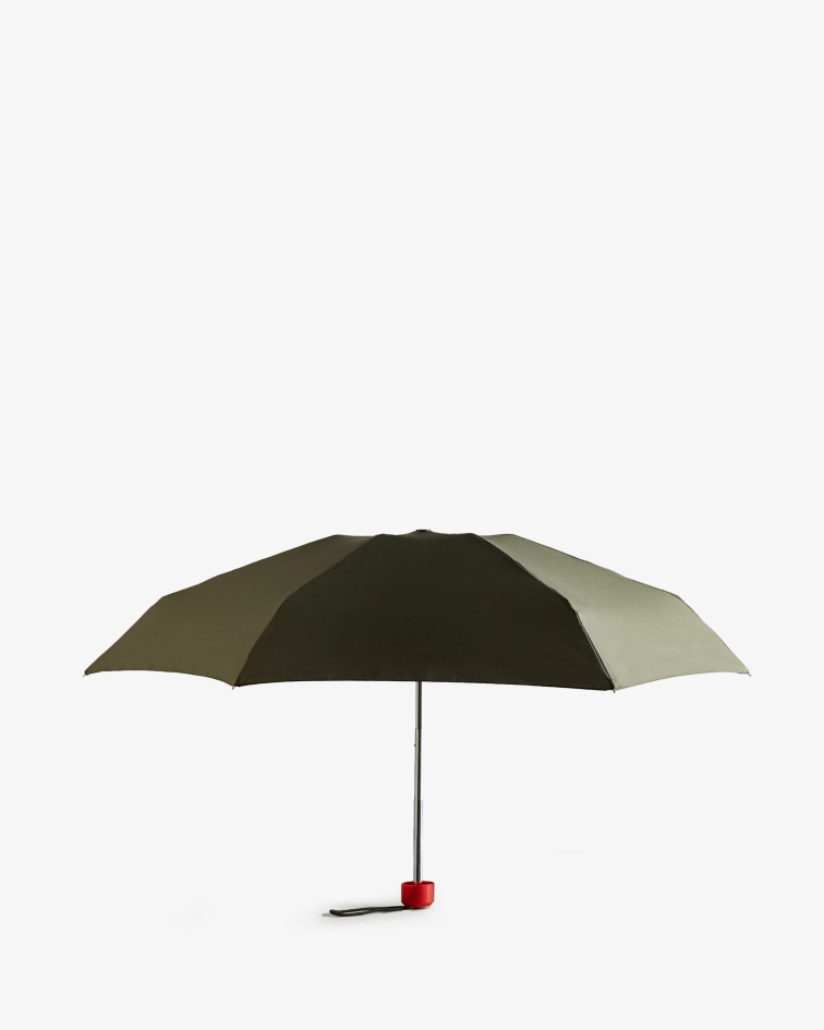 Hunter Mini Compact Umbrella Dark Olive