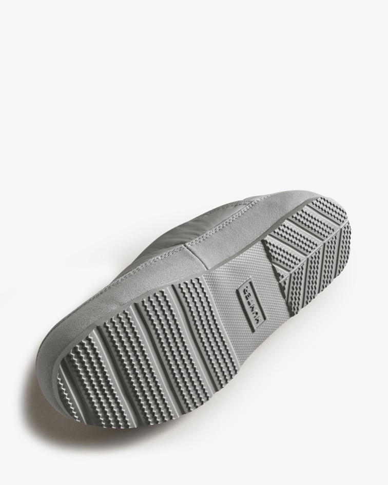 Hunter Women's Puffer Slipper Tundra Grey