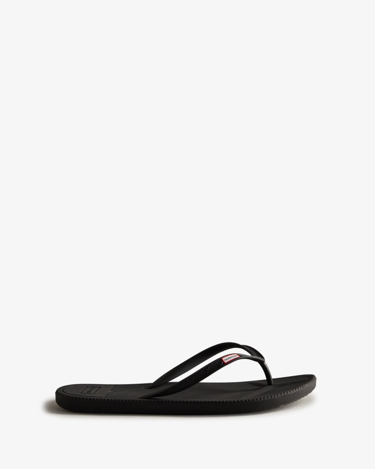 Hunter Men's Flip Flop Black