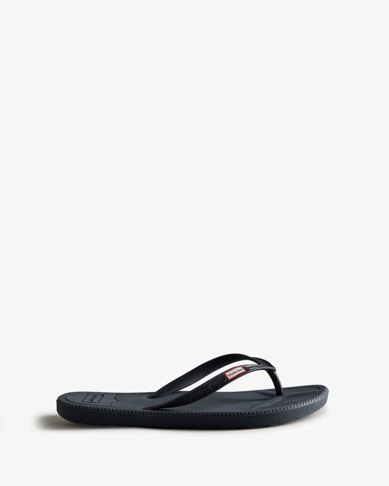Hunter Women's Flip Flops Navy