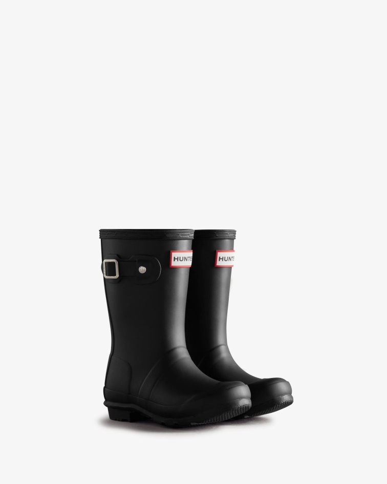 Hunter Original Little Kids (2-6 Years) Rain Boots Black