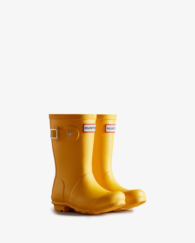 Hunter Original Little Kids (2-6 Years) Rain Boots Yellow
