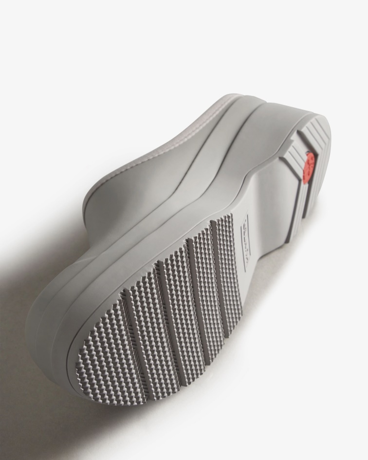 Hunter Men's Play Clogs Zinc Grey