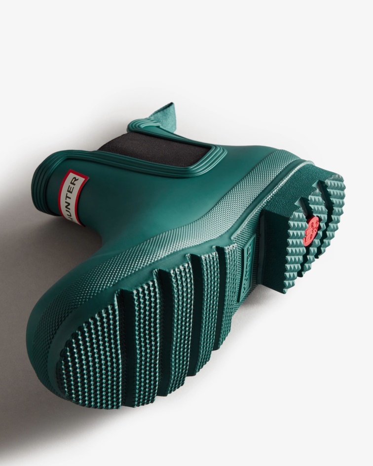 Hunter Men's Original Chelsea Boots Loch Awe Blue