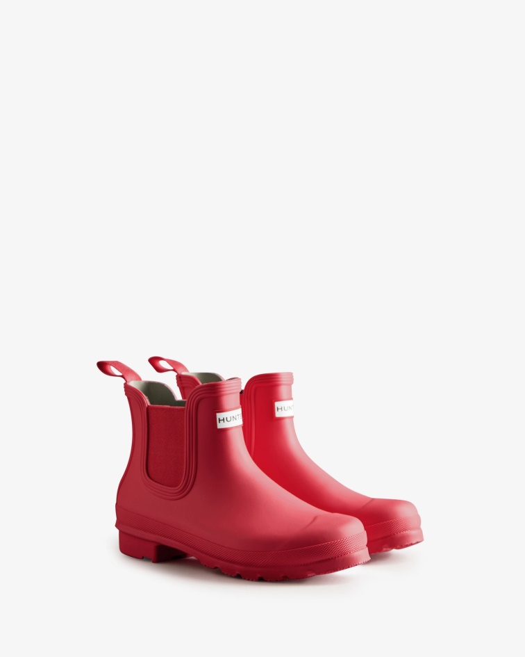 Hunter Women's Original Chelsea Boots Rowan Pink