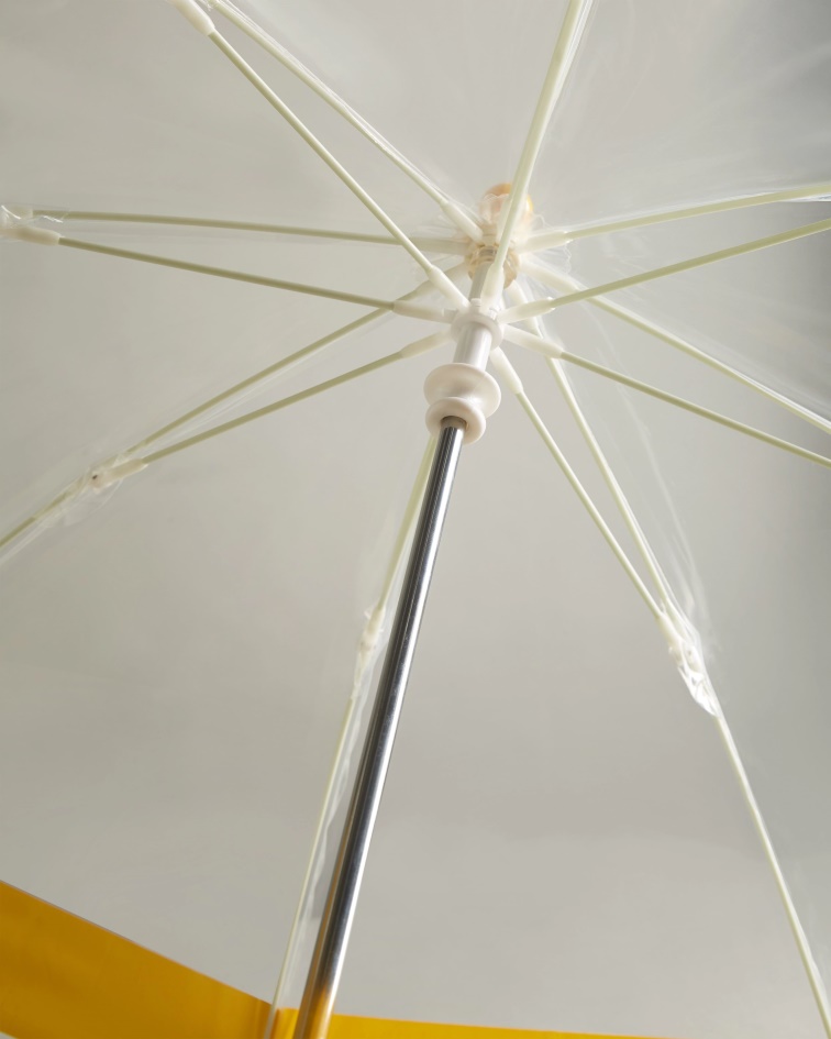 Hunter Kids Moustache Bubble Umbrella Yellow