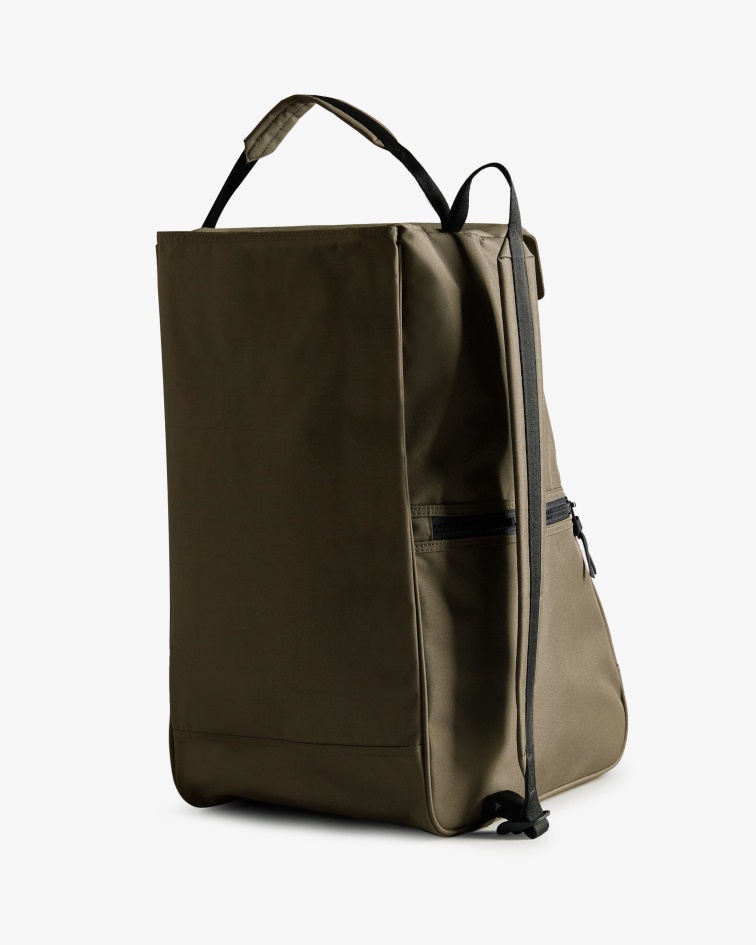 Hunter Tall Boot Bag Dark Olive