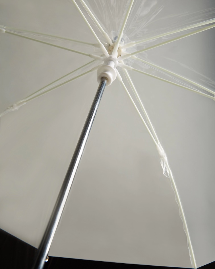 Hunter Kids Moustache Bubble Umbrella Black