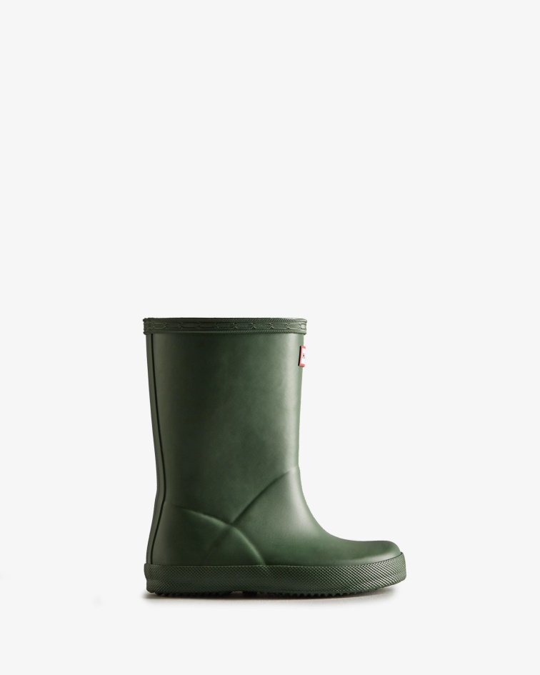 Hunter Original Kids First (18 Months-8 Years) Rain Boots Hunter Green